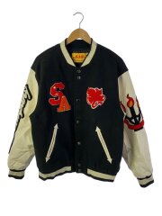 SAD WORLDWIDE EXPRESS /スタジャン/L/--/BLK