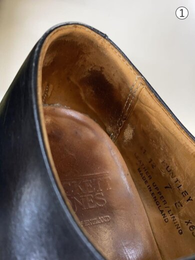 商品画像：HUNTLEY/ダブルモンクストラップ ドレスシューズ/UK7/BLK/レザー// 6