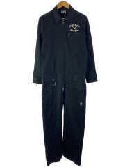 オールインワン/3/コットン/BLK