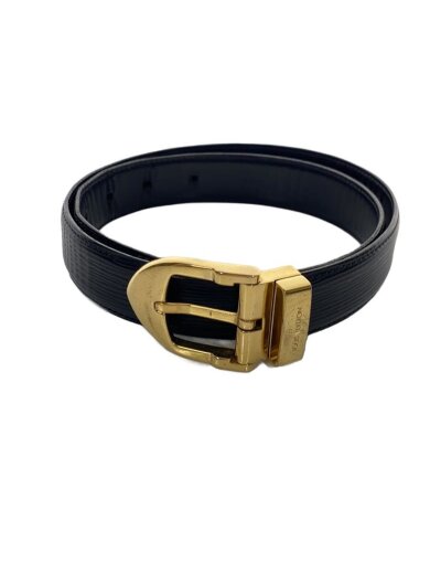 商品画像：サンチュール・クラシック(ノワール・゛シルバーバックル)_エピ/--/BLK/無地/レディース 1