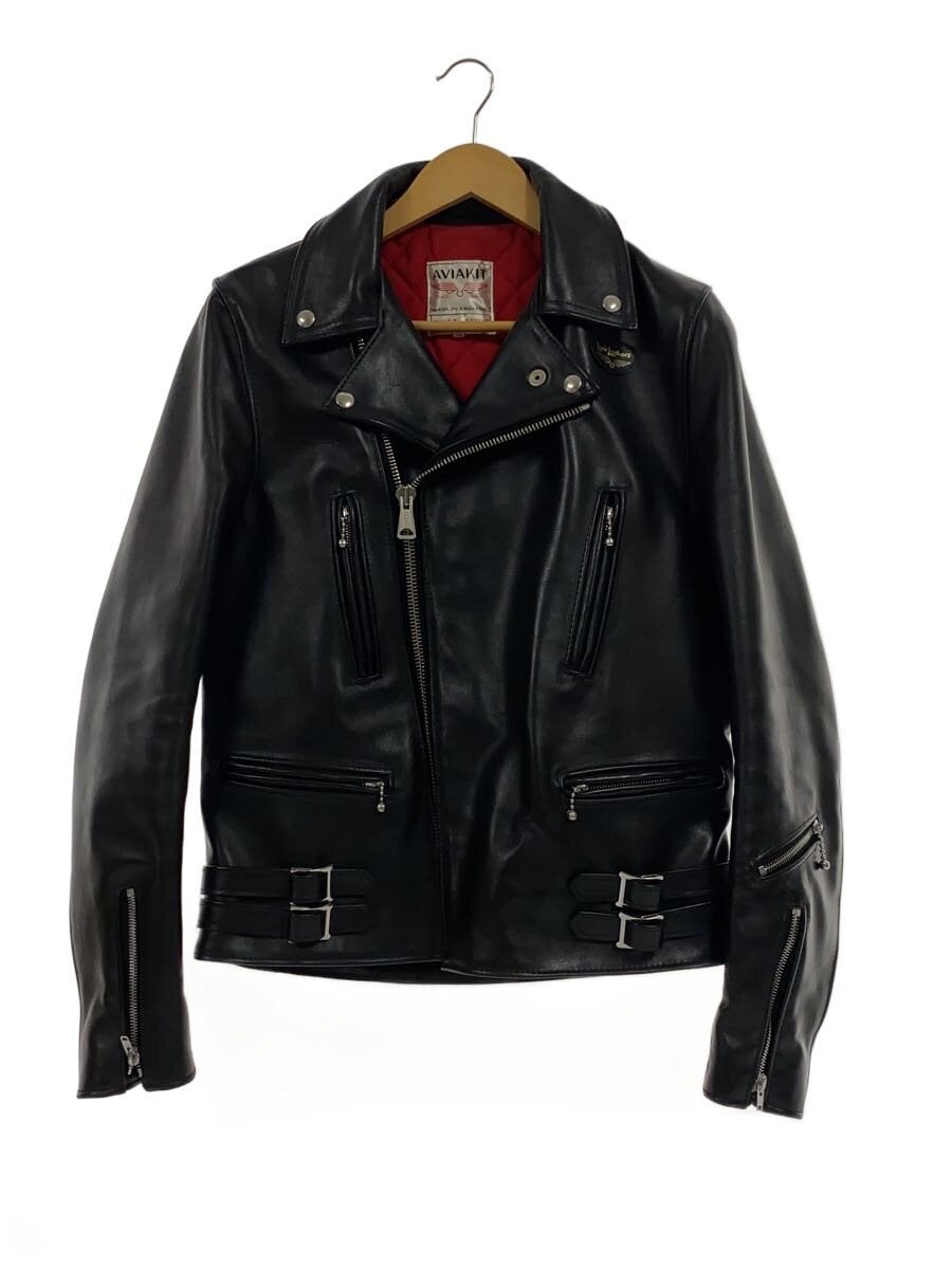 Lewis Leathers / ダブルライダースジャケット/38/レザー/BLK/無地/99-231-08-090011