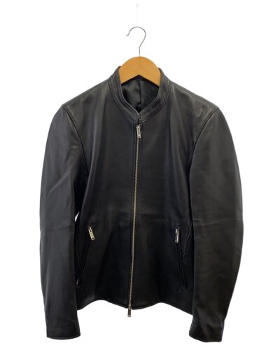 商品画像：シングルライダースジャケット/2/レザー/BLK/107458001 1