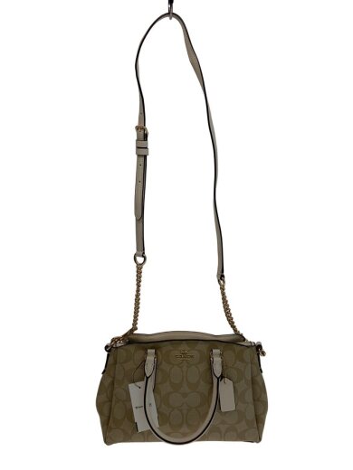 商品画像：ショルダーバッグ/--/BEG/総柄/F29434/角スレ有 1