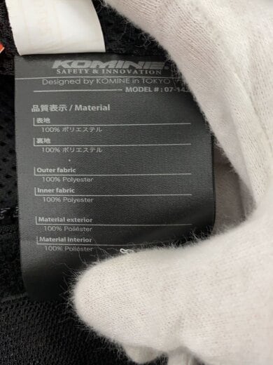 商品画像：ジャケット/--/ポリエステル/BLK 5