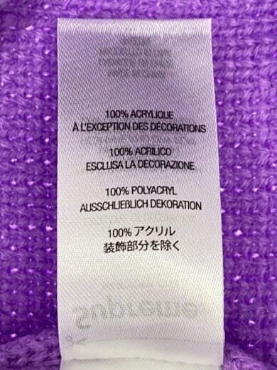 商品画像：ニット・セーター(厚手)/M/コットン/PUP/25FW/Script Stripe Half Zip 4