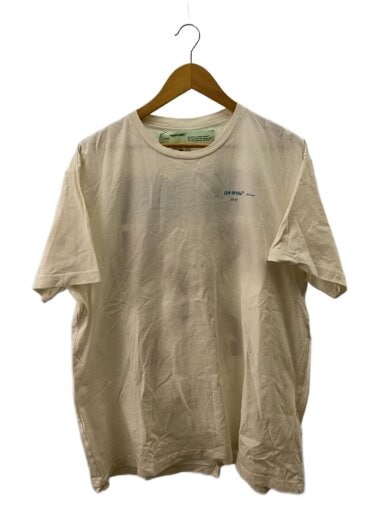 商品画像：Tシャツ/S/コットン/WHT/プリント/OMAA038F18185005 1