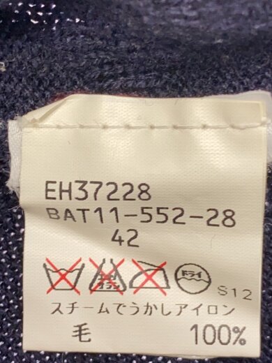 商品画像：ニット・セーター(厚手)/42/ウール/NVY 4