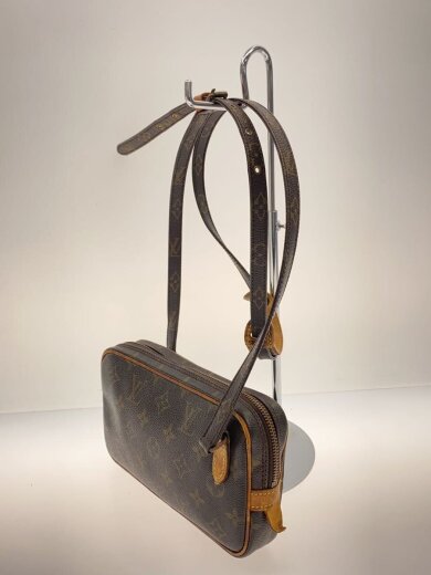 商品画像：ポシェット・マルリー・バンドリエール_モノグラム・キャンバス/PVC/BRW 2