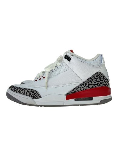 商品画像：AIR JORDAN 3 RETRO/エアジョーダンレトロ/ホワイト/136064-116/27.5cm/WHT 1
