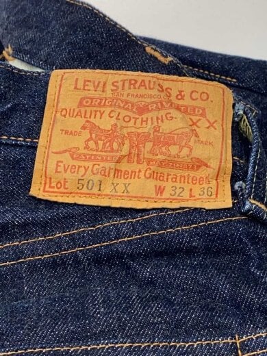 画像：Levi’sボトム/32/コットン/IDG/無地/501XX4