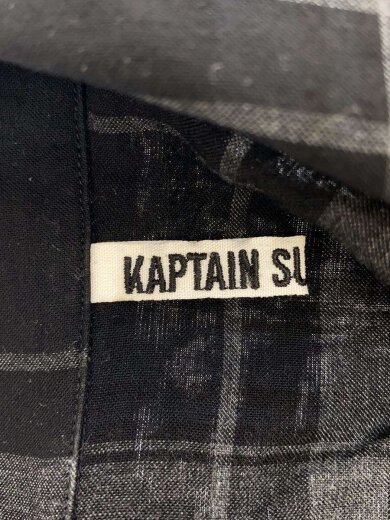 商品画像：半袖シャツ/40/レーヨン/BLK/チェック/KS24SSH10 3