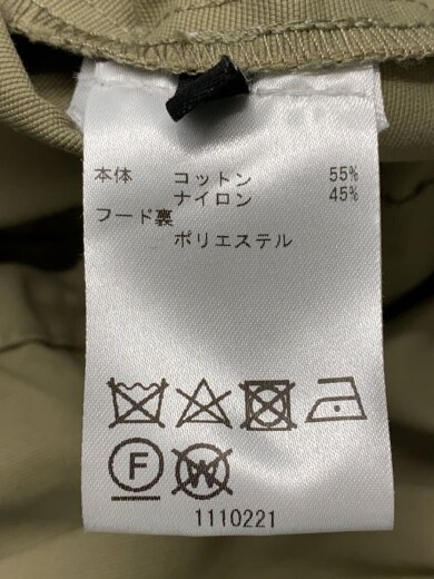 商品画像：マウンテンパーカー/S/コットン/KHK/無地/52204-1-48714// 5