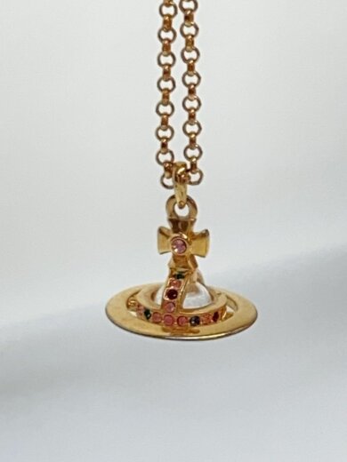 商品画像：ネックレス/--/カラーストーン/GLD/トップ有/レディース// 5