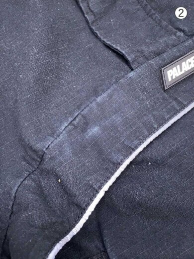 商品画像：DEFLECTOR 1/2 ZIP JACKET/アノラック/全体的使用感考慮/M/コットン/BLK// 7