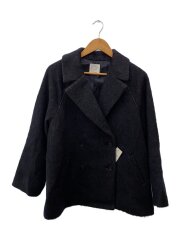 24AW/マイルドシャギーウールPコート/2/モヘア/ネイビー/cr24aw04101