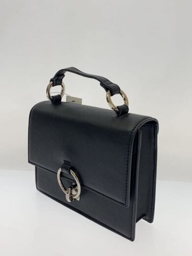 商品画像：ショルダーバッグ/フェイクレザー/ブラック/HA040145AK 2