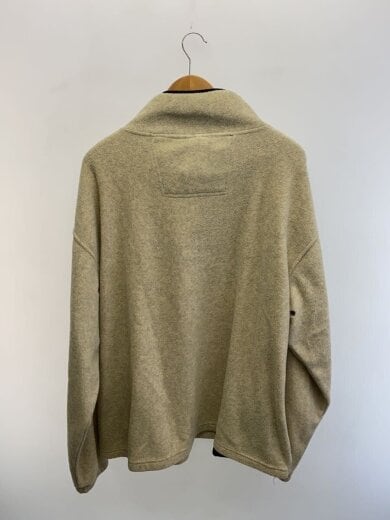 商品画像：フリースジャケット/XL/ポリエステル/ベージュ 2