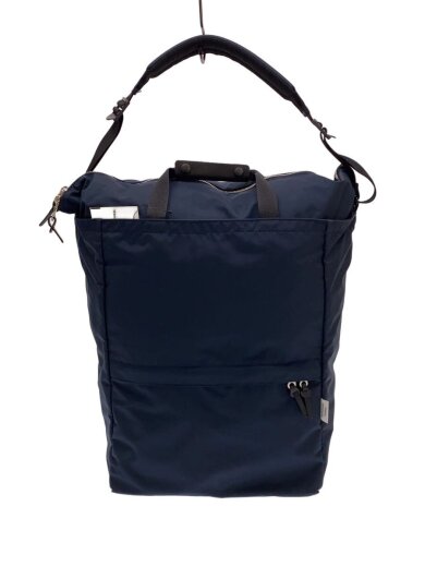 商品画像：STANDARD SUPPLY 2WAY ZIP TOTE/ナイロン/ネイビー 1