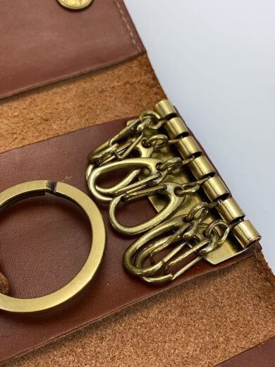 商品画像：キーケース/レザー/ブラウン/メンズ/状態考慮 5