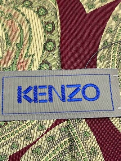 商品画像：ネクタイ/コットン/GRN/総柄/メンズ 3