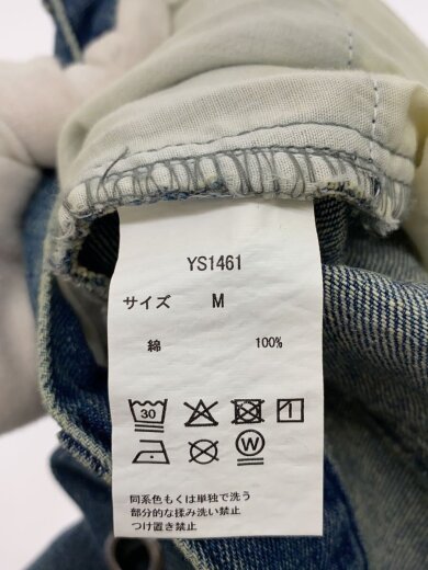 商品画像：ワイドパンツ/M/コットン/ブルー/YS1461 5