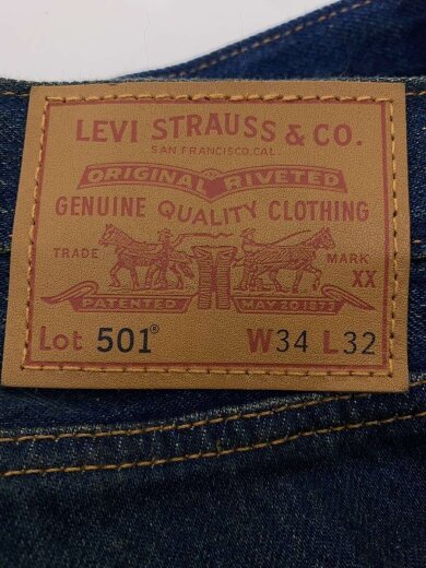 商品画像：501/オリジナルフィットアンティークウォッシュ/34/コットン/インディゴ// 4