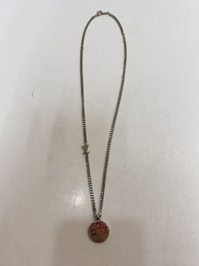 商品画像：ペンダント・ダミエ ステープル/ネックレス/SLV/トップ有/メンズ/Ｍ02446 2