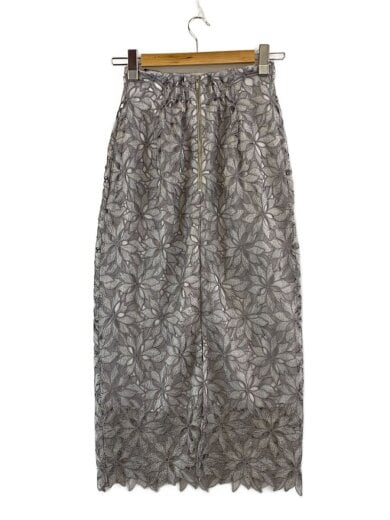 商品画像：25SS/ギュピールラメレーススカート/0/ポリエステル/グレー/FWFS252057 2