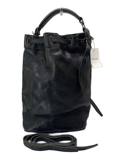 商品画像：ショルダーバッグ/牛革/BLK 1