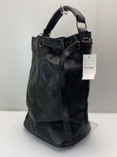 商品画像：ショルダーバッグ/牛革/BLK 2