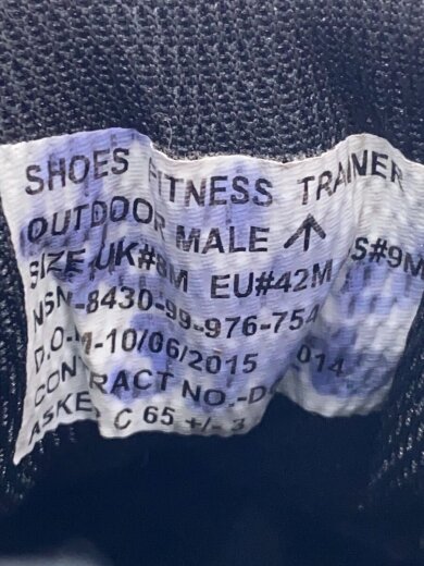 商品画像：MAGNUM/ローカットスニーカー/UK8/BLK/8430-99-976-7543 5