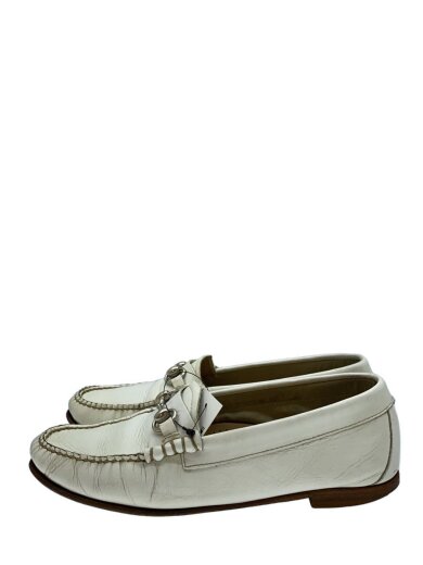 商品画像：WEEJUNS/ローファー/22cm/ホワイト/履きジワ有 1