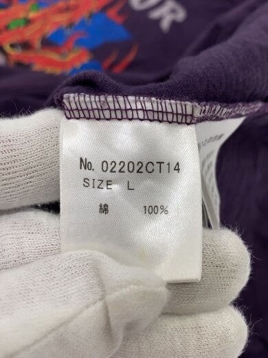 商品画像：Tシャツ/L/コットン/パープル/02202CT14 4