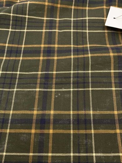 商品画像：長袖シャツ/L/コットン/GRN/チェック 6