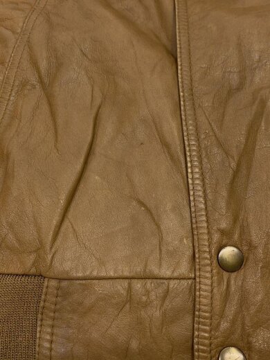 商品画像：90s/TALON/レザージャケット・ブルゾン/L/レザー/キャメル 7