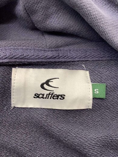 商品画像：SCUFFERS/Logo Navy Zipped Hoodie/ジップパーカー/S/コットン/BLU 3
