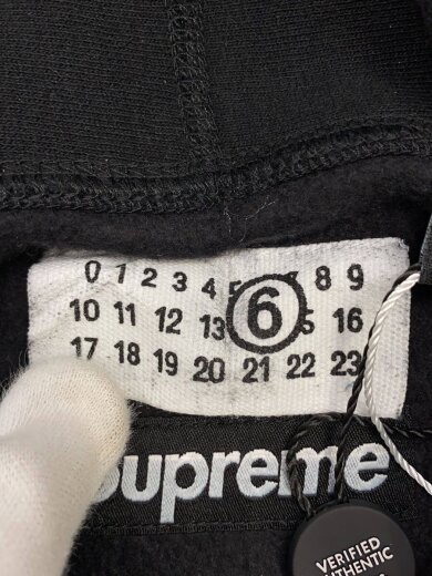 商品画像：24SS/Foil Box Logo Hooded Sweatshirt/S/コットン/ブラック// 7