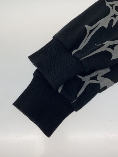 商品画像：ジップパーカー/FREE/コットン/BLK/RF22-E01/汚れ有 6