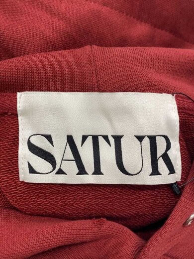 商品画像：Rivet Applique Pocket Logo Hoodie/XL/コットン/RED/SA243UTH04// 3