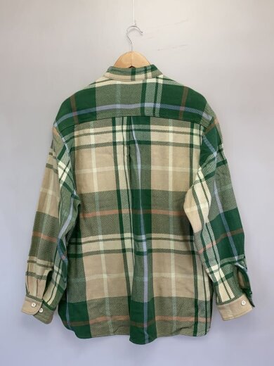 商品画像：ネルシャツ/L/コットン/GRN/チェック/BMCP-21SS01 2
