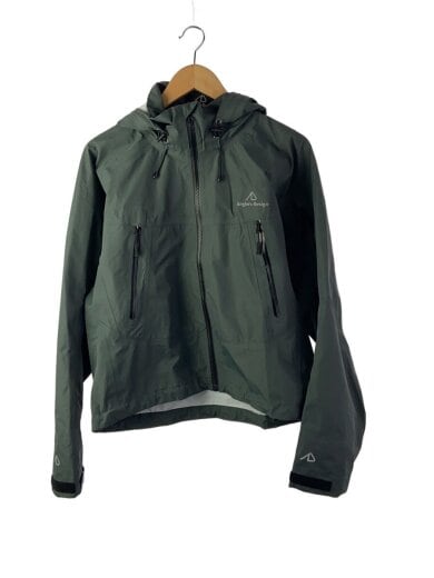 商品画像：anglers design/レインジャケットマウンテンパーカ/LL/ポリエステル/GRY/無地/ADR-13 1