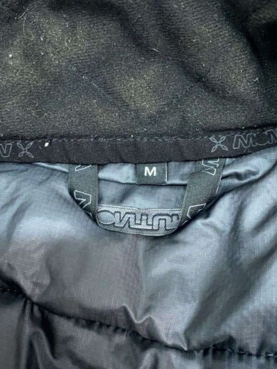 商品画像：ダウンベスト/M/ナイロン/BLK/12W-00420 4