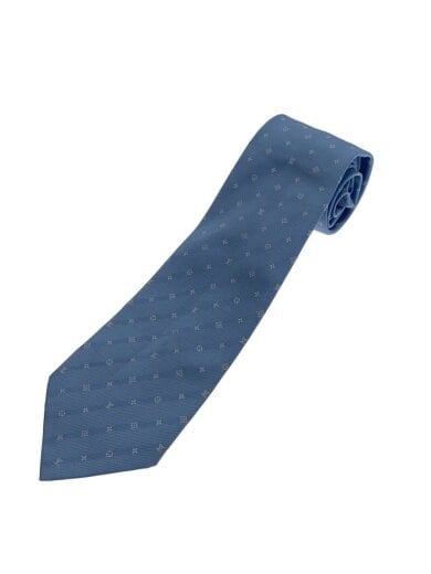 商品画像：ネクタイ/シルク/BLU/モノグラム/メンズ 1