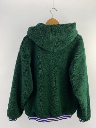 商品画像：HALF ZIP BOA HOODIE/パーカー/L/ポリエステル/GRN/101224012013 2
