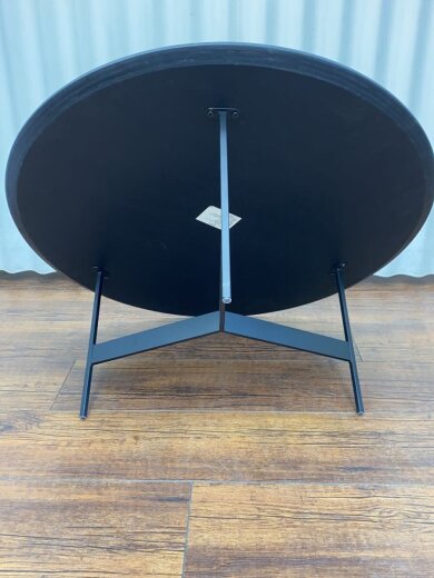 商品画像：ラウンドテーブル/合板/BLK/Tess/HIT-233 4