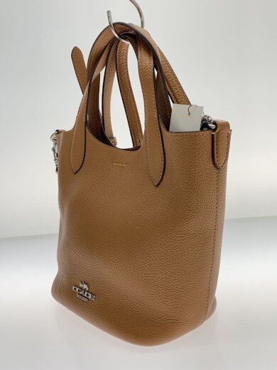 商品画像：ハンナバケットバッグ/ショルダーバッグ/レザー/BRW/CR168 2