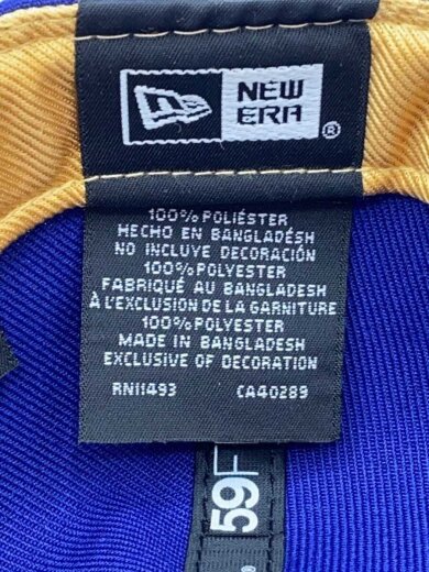 商品画像：キャップ/7 5/8/コットン/BLU/メンズ 6