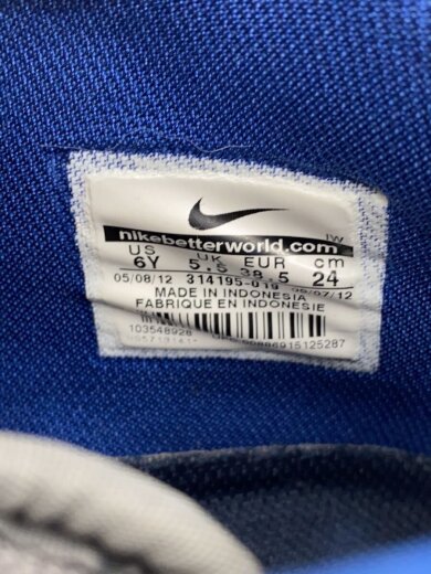 商品画像：AIR FORCE 1 MID (GS)/エアフォースミッド/グレー/314195-019/24cm/BLU 5