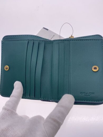 商品画像：2つ折り財布/--/GRN/レディース// 4