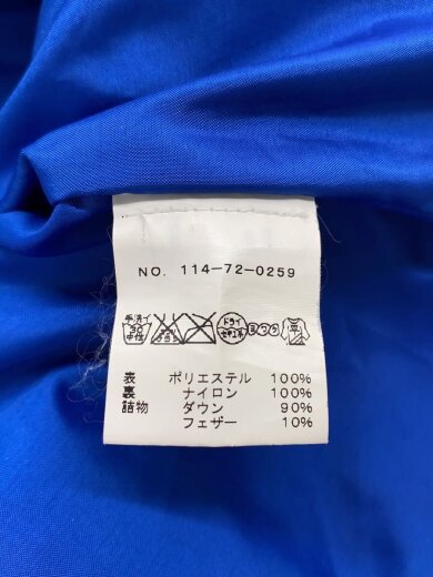 商品画像：ダウンベスト/L/ポリエステル/BLU/114-72-0259 5